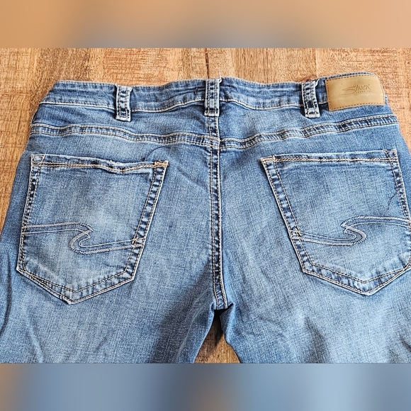 MEN'S SILVER EDDIE JEANS SIZE 36/34 - Picture 4 of 9